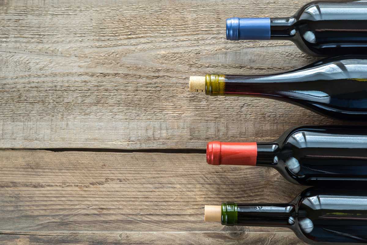 Reutilización de botellas de vino